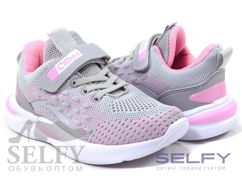 Кросівки дитячі Clibee F852 grey-pink 26-31, Фото 1