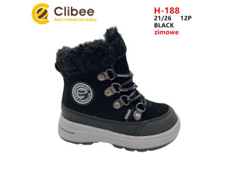 Ботинки детские Clibee H188 black 21-26