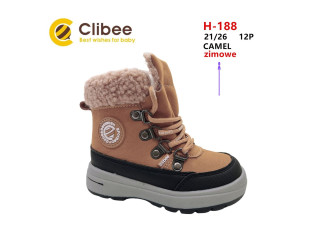 Черевики зимові Clibee H188 brown 21-26