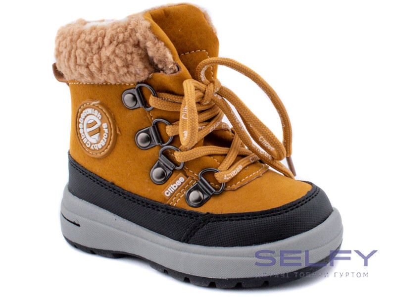 Черевики зимові Clibee H188 brown (camel) 21-26, Фото 1
