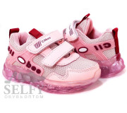 Кроссовки детские Clibee L-27 pink-wine 26-31