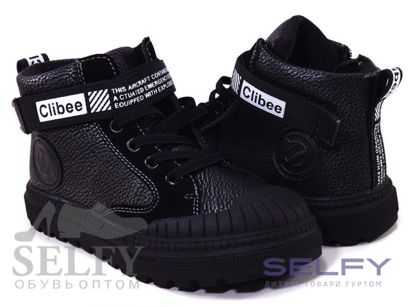 Кросівки дитячі Clibee P501 black 28-33, Фото 1