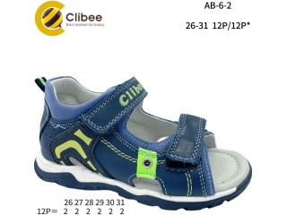 Босоніжки дитячі Clibee AB-6-2 blue-blue 26-31