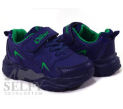 Кроссовки детские Clibee F902 blue-green 26-31