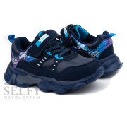 Кроссовки детские Clibee F915 blue-blue 27-32