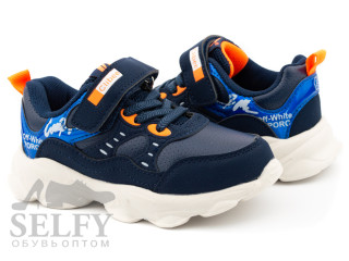Кросівки дитячі Clibee F915 blue-orange 27-32
