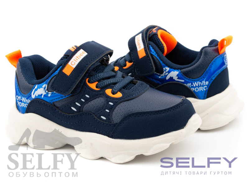 Кросівки дитячі Clibee F915 blue-orange 27-32, Фото 1