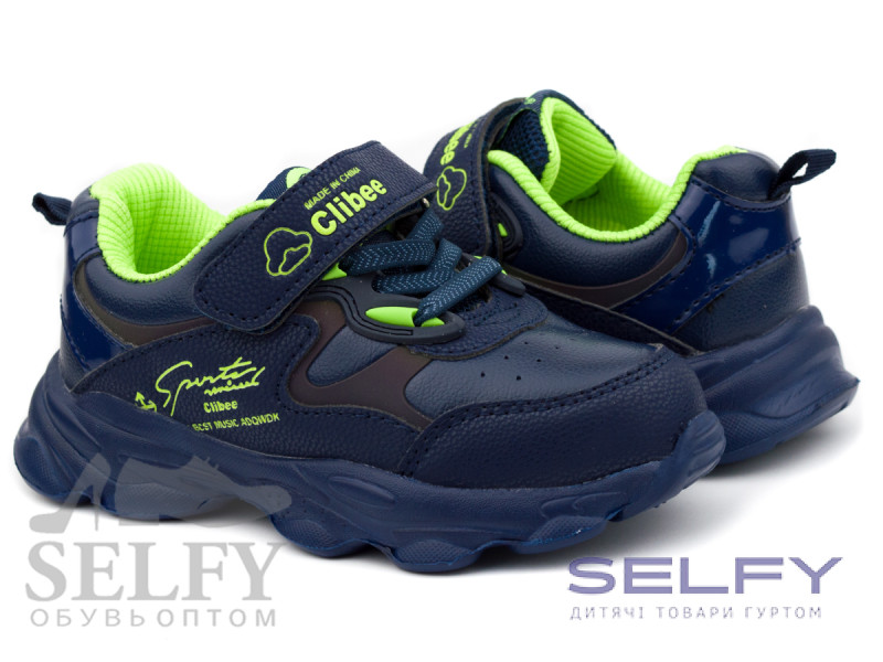 Кросівки дитячі Clibee F917 blue-green 26-31, Фото 1