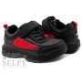 Кросівки дитячі Clibee F932 black-red 26-31