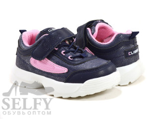 Кросівки дитячі Clibee F932 blue-pink 26-31