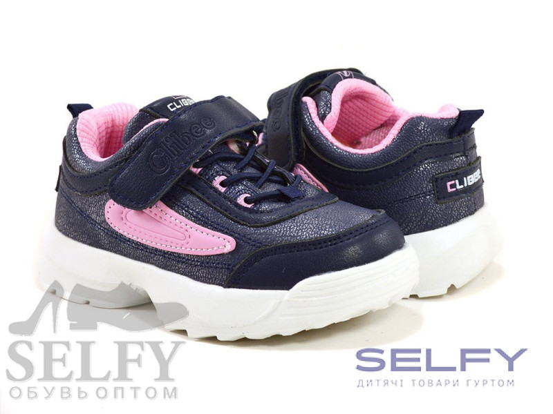 Кросівки дитячі Clibee F932 blue-pink 26-31, Фото 1