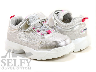 Кросівки дитячі Clibee F932 silver-pink 26-31