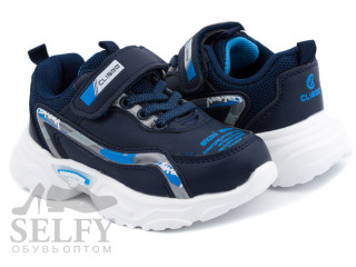 Кроссовки детские Clibee F956 blue-blue 26-31