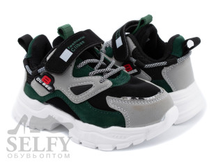 Кросівки дитячі Clibee F8 grey-green 26-31