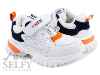 Кросівки дитячі Clibee F-2 white-blue 27-32