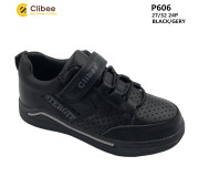Кроссовки детские Clibee P606 black-grey 26-31