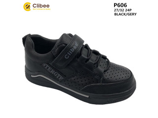 Кросівки дитячі Clibee P606 black-grey 26-31
