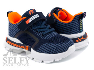 Кросівки дитячі Clibee F-17 blue-orange 27-32