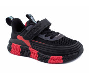Кросівки дитячі Clibee L-36A black-red 26-31