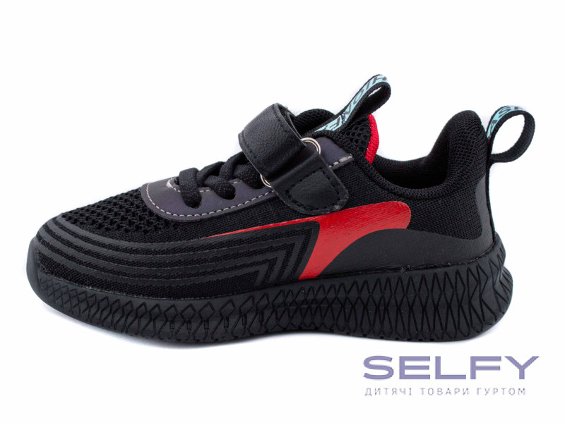 Кросівки дитячі Clibee L-36A black-red 26-31, Фото 3