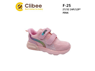 Кросівки дитячі Clibee F-25 pink 27-32
