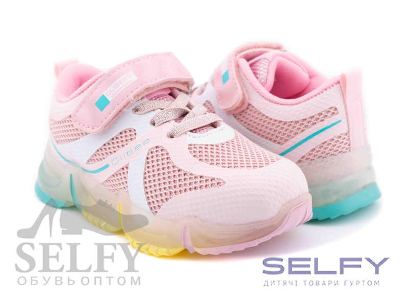Кросівки дитячі Clibee E-51 pink 26-31, Фото 1