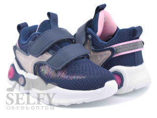 Кросівки дитячі Clibee E-53 blue-pink 26-31