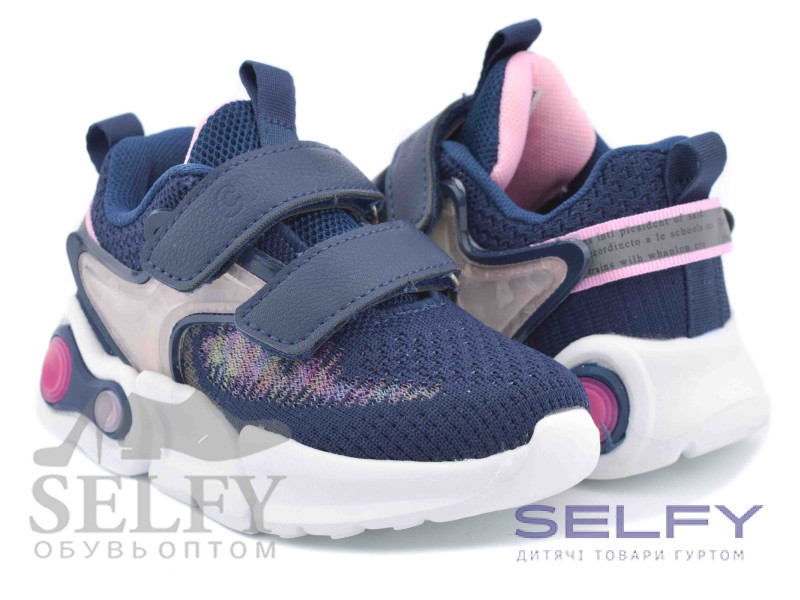 Кросівки дитячі Clibee E-53 blue-pink 26-31, Фото 1