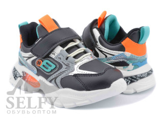 Кросівки дитячі Clibee L-229 black-orange 26-31
