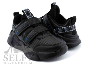 Кросівки дитячі Clibee L-214 black-blue 32-37