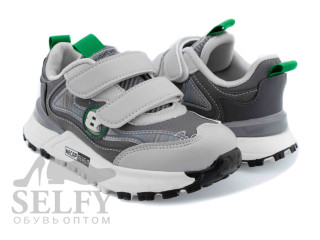 Кросівки дитячі Clibee L-215A grey-green 32-37