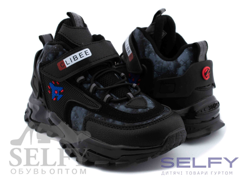 Кросівки дитячі Clibee E-55 black 31-36, Фото 1