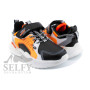 Кросівки дитячі Clibee L-300 black-orange 32-37