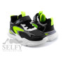 Кросівки дитячі Clibee L-303 black-green 32-37
