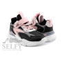 Кросівки дитячі Clibee L-303 black-pink 32-37