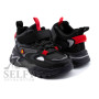 Кросівки дитячі Clibee L-250 black-red 26-31