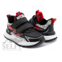 Кроссовки детские Clibee L-230A black-red 32-37