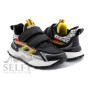 Кроссовки детские Clibee L-230A black-yellow 32-37