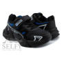 Кроссовки детские Clibee E-80 black-blue 32-37