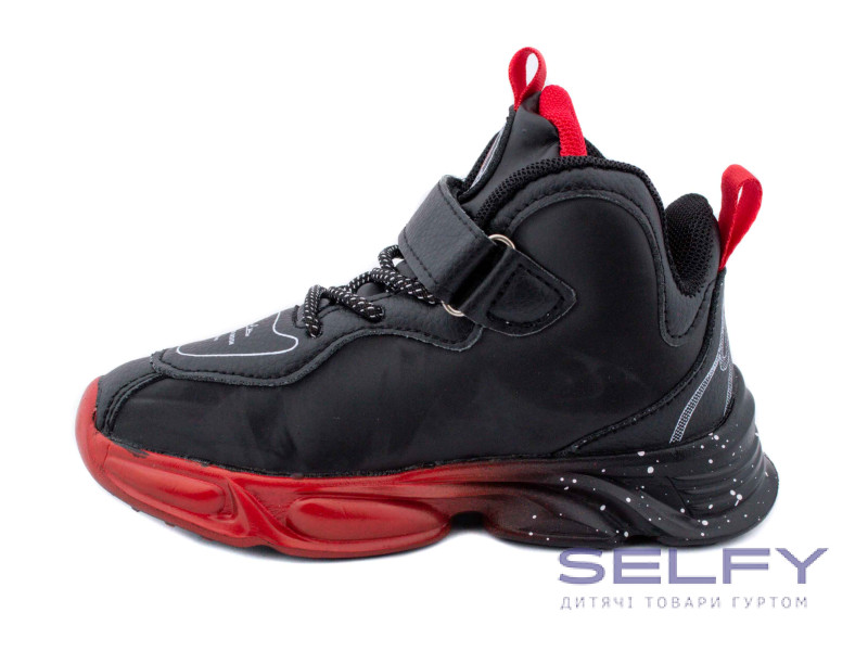 Кроссовки детские Clibee L-264 black-red 26-31, Фото 3