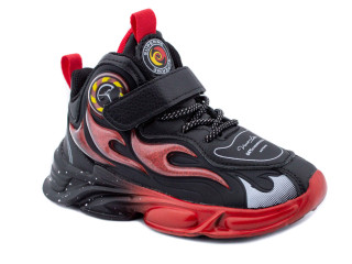 Кроссовки детские Clibee L-264 black-red 26-31