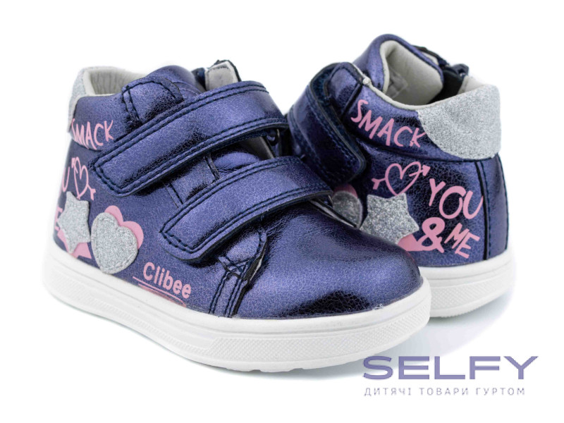 Черевики дитячі Clibee P543 blue 21-26, Фото 1