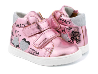 Ботинки детские Clibee P543 pink 21-26