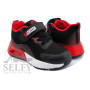 Кросівки дитячі Clibee F20-1 black-red 26-31
