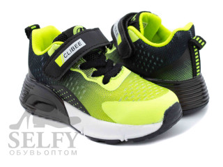 Кросівки дитячі Clibee F20-1 green-black 26-31
