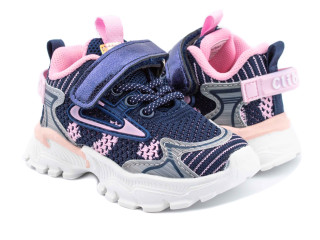 Кросівки дитячі Clibee E-107 blue-pink 20-25
