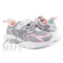 Кросівки дитячі Clibee L-315A grey-pink 27-31 Кросівки дитячі Clibee L-315A grey-pink 27-31