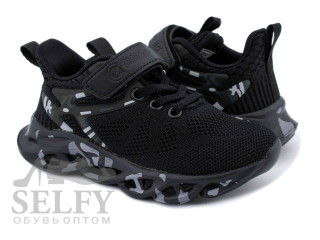 Кросівки дитячі Clibee L-321A black-grey 26-31