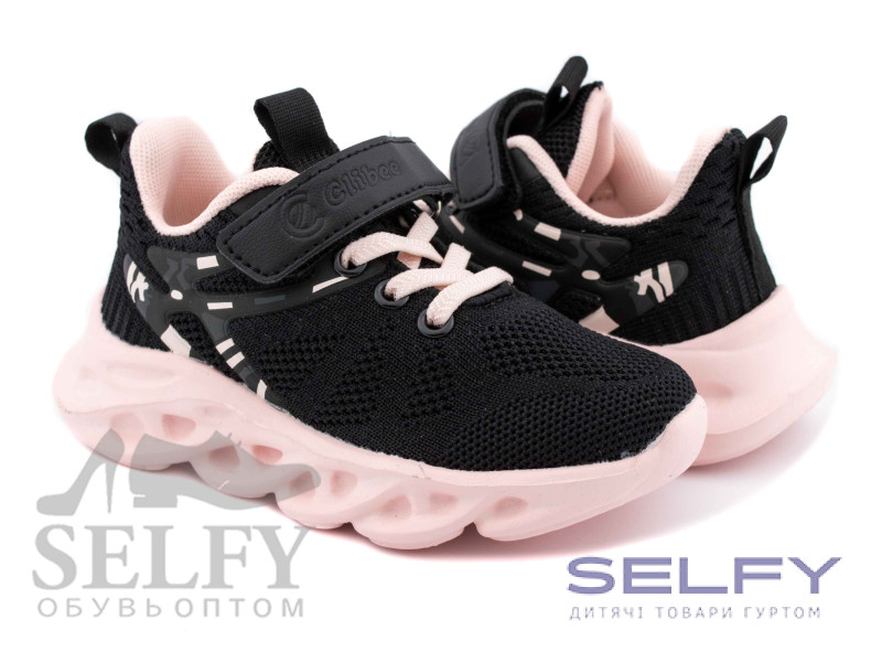Кросівки дитячі Clibee L-321A black-pink 26-31, Фото 1