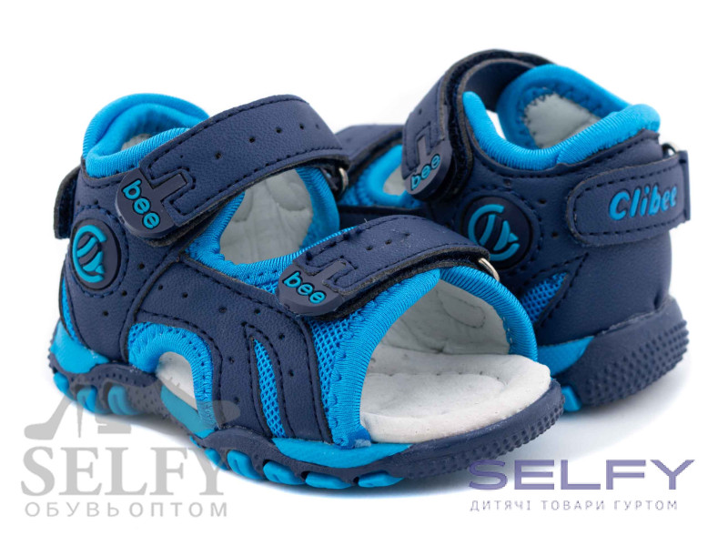 Босоножки детские Clibee A-6 blue-blue 19-24, Фото 1